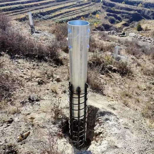 Reinforced Cast In Place Ground Pile